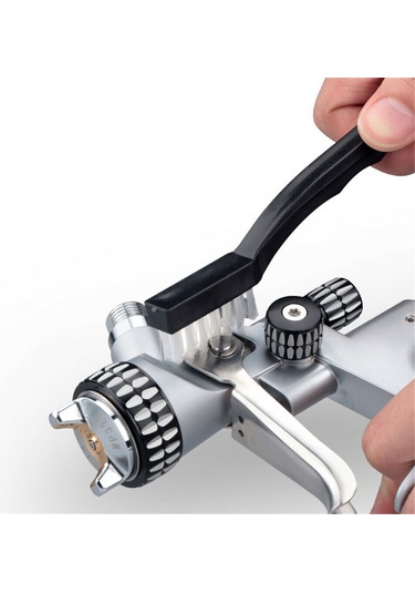 Springsun 17 Adet Airbrush Nozul Temizleme Onarım Alet Seti İğne Ve Fırça Seti Airbrush Temizleme Aksesuarları