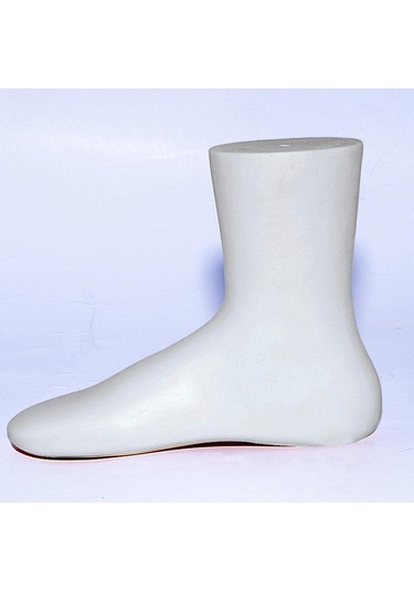 Suntek Ayakkabı Kalıp Çorap Ekran Manken Ayak Modeli Beyaz