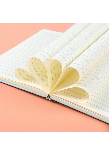 Deri Ajanda Günlük Not Defteri Notebook Lacivert Lacivert