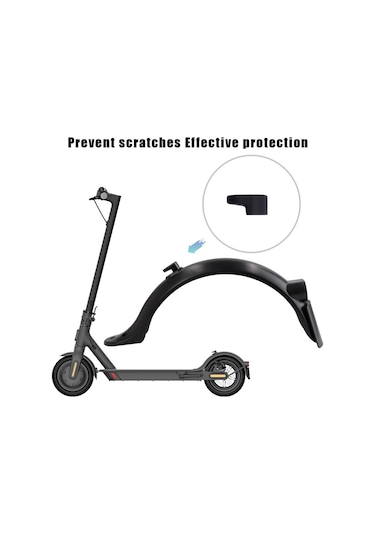 X0130 Elektrikli Scooter Arka Çamurluklar Braketi Kuyruk Işık Vidalı Kapak Aracı Seti Xiaomi Mijia M365 Pro 2 Siyah Takım Elbise