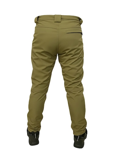 Mysia Outdoor Açık Haki Soft Shell Pantolon İçi Polarlı Haki