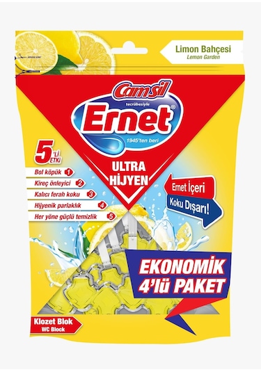Ernet Klozet Bloğu Paketi X 9 Adet