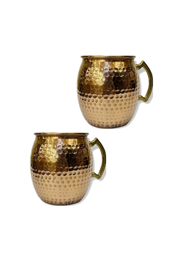 2’li Bakır Moscow Mule Bardak