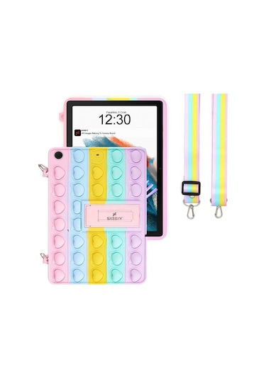 Samsung Galaxy Tab A Sm-t510/515 10.1 İnç Tam Uyumlu Glow Desenli