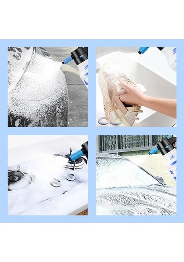 Gebibd 1.5l Elektrikli Köpük Püskürtücü Araba Yıkama Püskürtücü, Usb Şarjlı, Ev, Bahçe, Araba İçin Basınçlı Köpük Püskürtücü