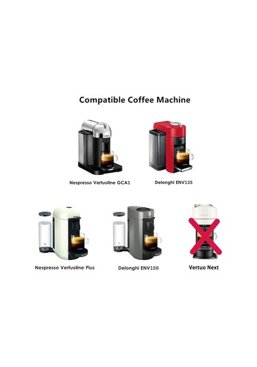 Beyaz İ Cafilas Nvcg3 Yeniden Kullanılabilir Kahve Kapsülü Gıda Sınıfı Pp Doldurulabi Bardak Baklalar Kahve Makinesi Aks. 56600466