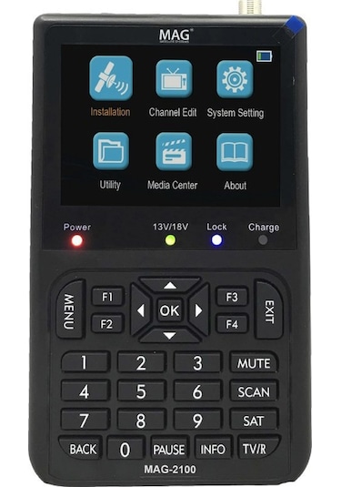 Mag Mag-2100 3.5" Görüntülü Hd Uydu Bulucu