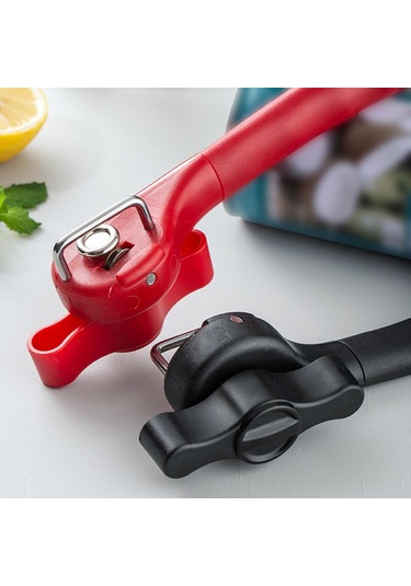 Suntek Açık Konserve Kavanoz Açma Cihazı Katı Pürüzsüz Siyah