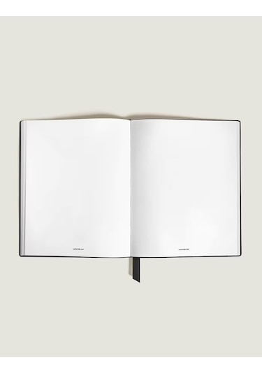Montblanc Saffiano Deri Siyah Büyük Boy Defter 134733