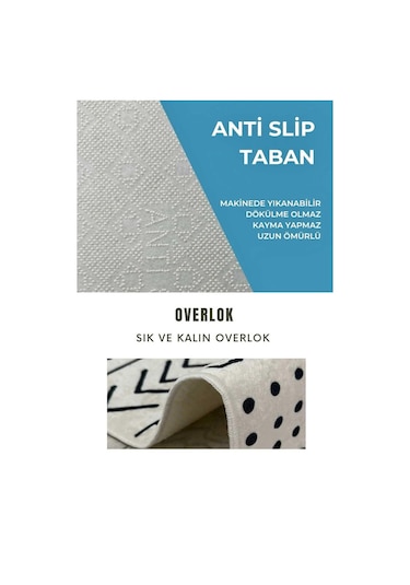 Monnhein Yolluk Halı Kaymaz Tabanlı, Yıkanabilir, Yumuşak Dokulu, Şık Ve Dayanıklı Tasarım Eva Yolluk Çok Renkli