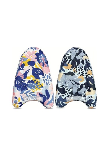 Honeybeeshop Kulplu Pembe Sörf Tahtası Taşıma Saplı Hafif Katlanabilir Şişme Çocuk Yüzme Tahtası