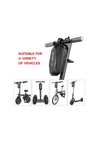 Wheel Up-elektrikli Scooter E Scooter Bisiklet İçin Scooter Y25964 Siyah