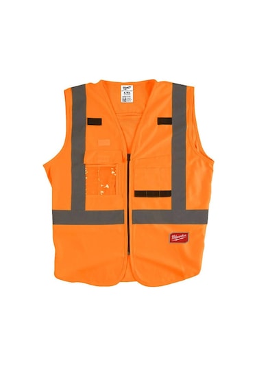 Milwaukee Yüksek Görünürlüklü Yelek Turuncu L/xl 4932471893 Turuncu