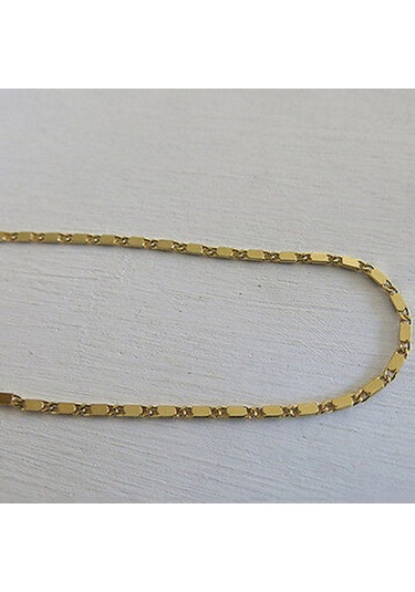 Kadınlar Basit Altın Zincir Halhal Ayak Bileği Bilezik Yalınayak Sandal Plaj Ayak Takı Altın