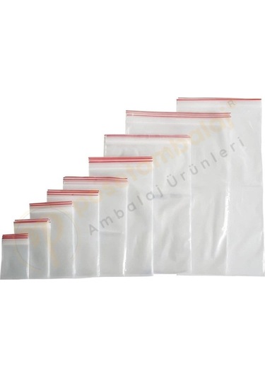 8x10 Cm. Kilitli Torba 100 Adet