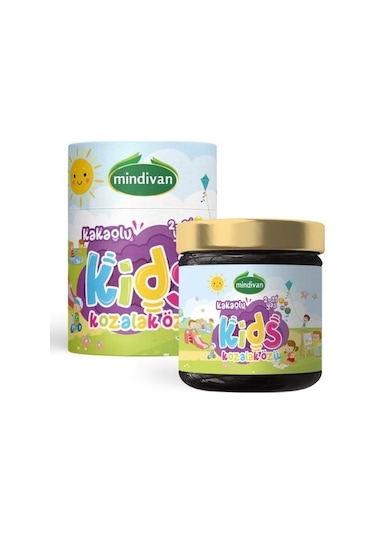 Mindivan Kids Çocuklar Için Özel Kakaolu Kozalak Macunu 240 G