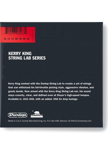 Jim Dunlop Kkn1052 Kerry King Icon Series 7 Telli Elektro Gitar T