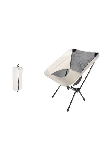 Dashanshop Ultra Hafif Katlanabilir Tam Siyah Acik Hava Kamp Sandalyesi Aluminyum Alasim Cerceve Tasima Cantali Tam Siyah