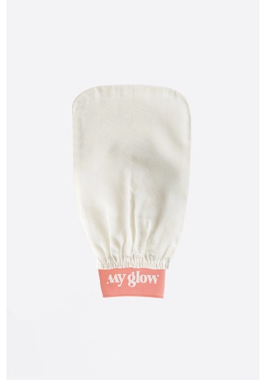 1 Adet Ekru Banyo Duş Kesesi Peeling Eldiveni %100 Floş Ipek Kadı