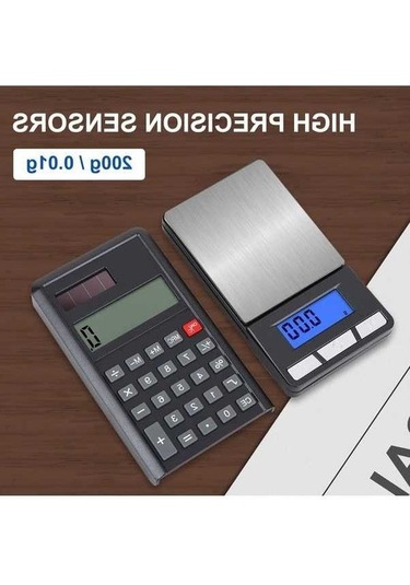 Fastbuy Wangxi Siyah 200g Fodwet Yüksek Hassasiyetli 0.01g Tartı Takı Ölçer Hesap Makinesi Tare Fonksiyonu Siyah