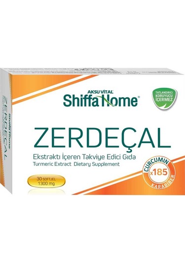 Shiffa Home Zerdeçal 30 Softjel Kapsül 1300 Mg 30 Softjel