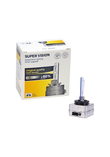 Süper Vision D1s Hıd Xenon Ampul Beyaz 35w 8000k 2 Li Sv502
