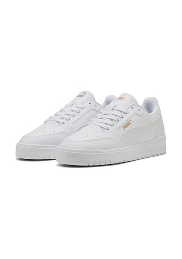 Puma Erkek Shuffle Downtown Spor Ayakkabı Sneaker - 40259601 Beyaz