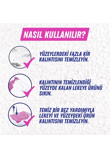 Vanish Oxi Action Çok Amaçlı Halı Koltuk ve Evcil Hayvan Leke Çıkarıcı Sprey 3 x 500 ML