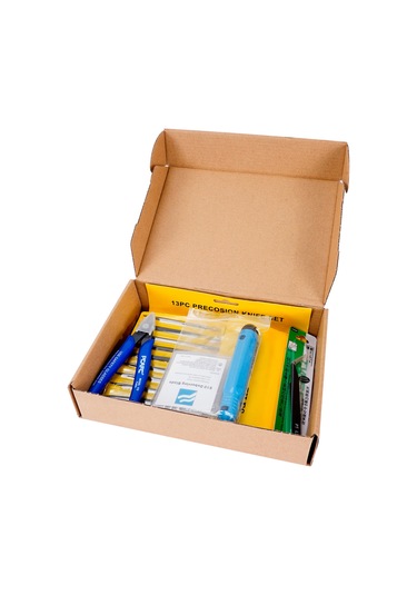 Fosenze 3d Baskı Modeli Temizleme Ve Düzenleme Aracı Seti: Hassas Bıçaklar, Fileler, Çekici, Kabloluk Ve Scraper İçeren Tam Zırh