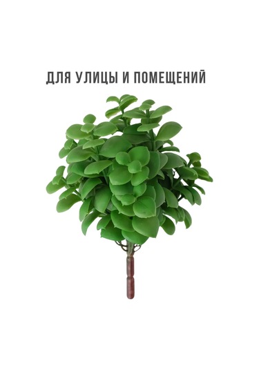 Wisty Dekor İçin 18,5 Cm Yapay Sukulent - Kırkayak Bitki 147202001 Yeşil