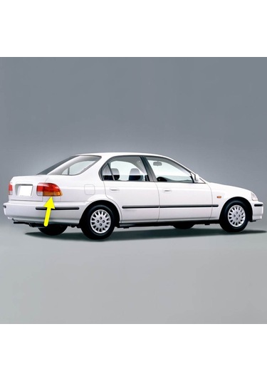 Honda Civic Sedan 1996-2000 Sağ Arka Dış Stop Fren Sinyal Lambası