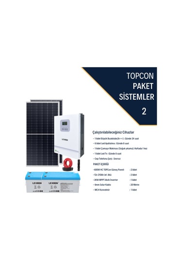 Topcon Küçük Ev Paketi Paket 2