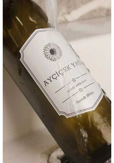 2'li Amber Cam Yağlık 750 Ml Zeytinyağı Ayçiçek Yağı Şiş...