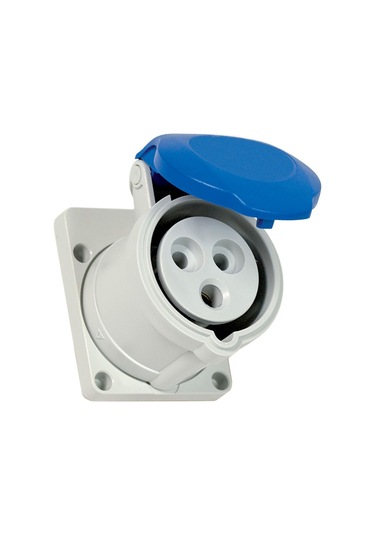 Fantom 71085 Ip44 2p+e 16a 230v Kapaklı Karavan Enerji Prizi