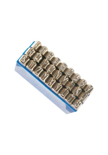 10mm Masus Çelik Harf Takımı Nikel Kaplı