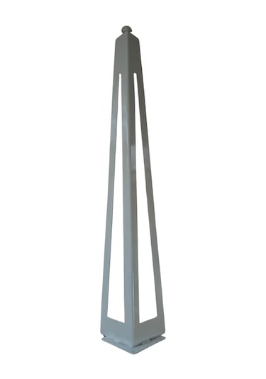 1 Adet Beyaz Renkli 72 Cm Dekoratif Masa Ayağı
