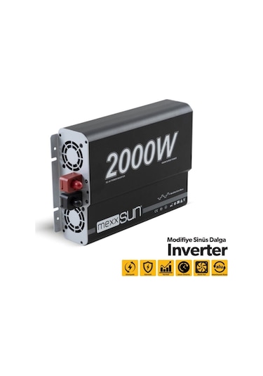 Mexxsun 2000w 12v Modifiye Sinüs İnverter
