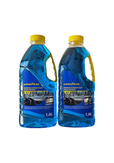 Goodyear -22 Derece Kışlık Antifrizli Cam Suyu 2 Li Set 2 X 1.8 Litre