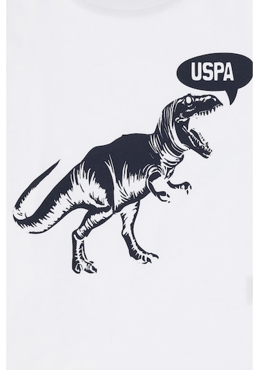 U.s. Polo Assn. Erkek Çocuk Beyaz Tişört 50307200-vr013 Beyaz