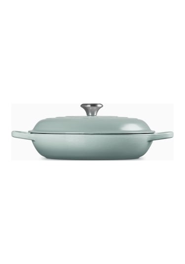 Le Creuset Gourmet Profesyonel Lüks Döküm Tencere Açık Yeşil 30 Cm