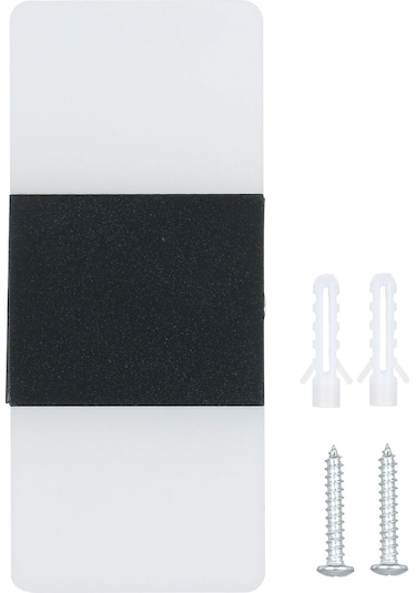 Neevoyu 6w Led Duvar Lambası, Modern Tasarım, 3000k Sıcak Işık, Otel/ev Koridor/merdiven, 29 11cm, Aluminyum-kalıtıcı Sıcak Beyaz