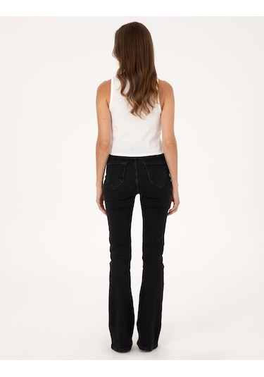 Pierre Cardin Kadın Siyah Pantolon Jean 50313246-vr046 Siyah