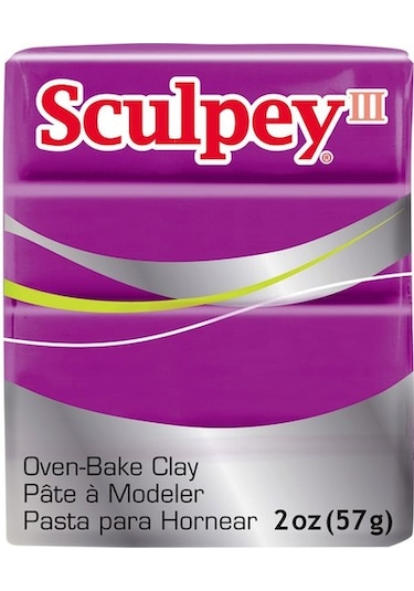 Sculpey Iıı Polimer Kil Violet 57Gr S-302515