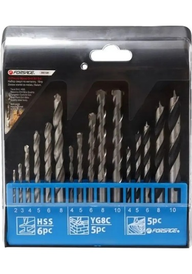Forsage 16 Parçalı Matkap Ucu Seti 343236328