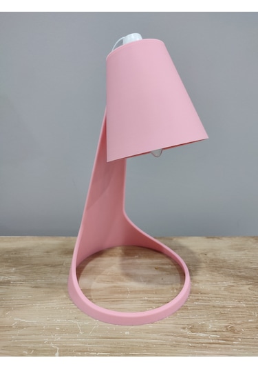 Nova Minimal Dekoratif Masa Lambası Modern Tasarım Ambiyans Objesi Pembe