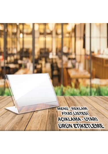 L Tipi A4 Pleksi Föylük Broşürlük-Yatay A4 Föylük-20 Li Paket (478785139)