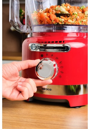 Karaca Multiblend Artisan Retro 1000 W 3 L Mutfak Robotu