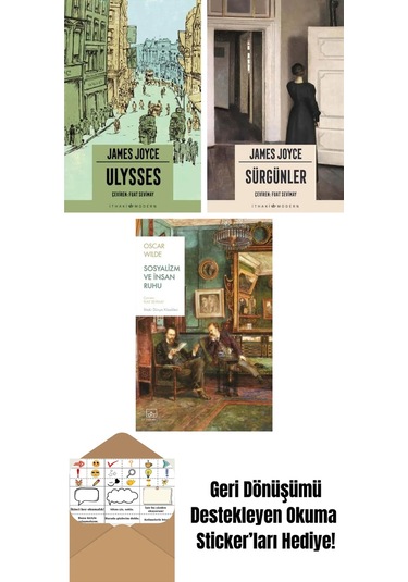 Ulysses + Sürgünler + Sosyalizm Ve İnsan Ruhu