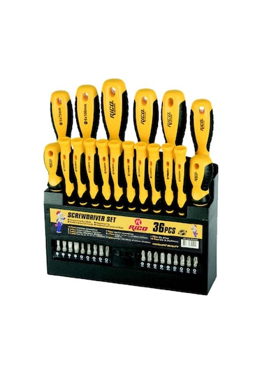 Rico Rk0025 36 Parça Klasik Tornavida Seti