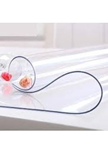 Muşamba Masa Örtüsü Şeffaf 1,5 Mm En: 70 Cm Kalın Pvc Masa Örtüsü